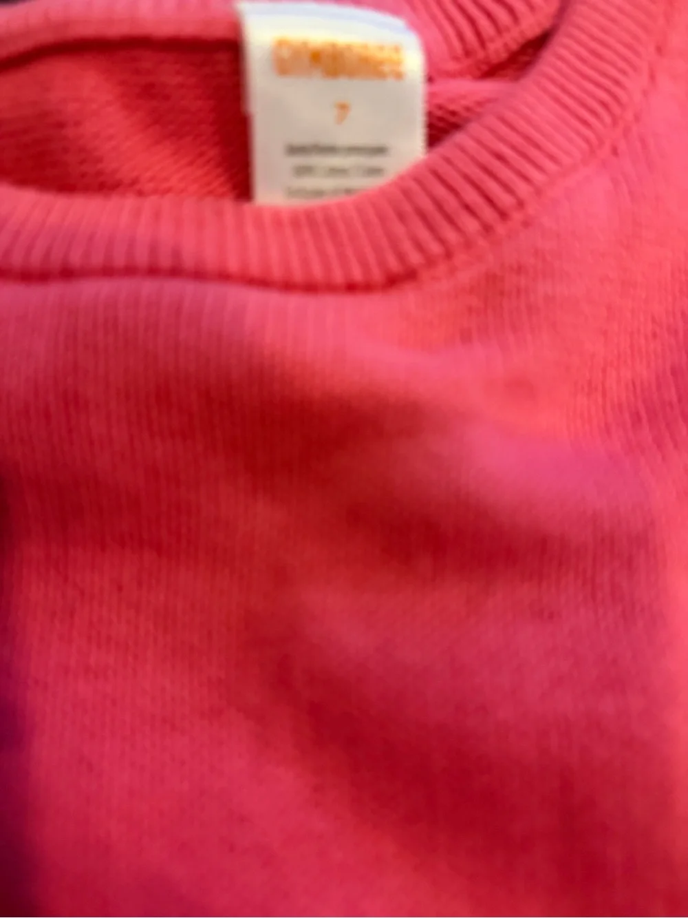 Gymboree Hot Pink Knit Pocket Dress with Colorful Art Supplies